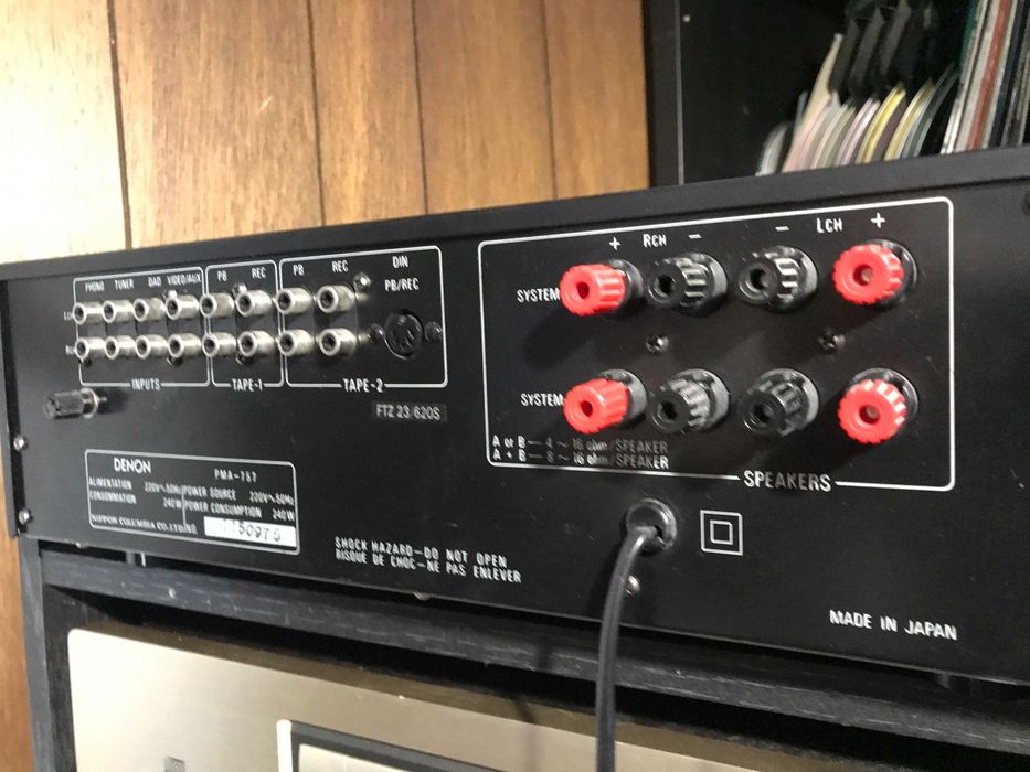 Denon PMA-757 negru amplificator
