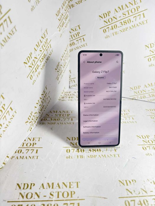 NDP Amanet Calea Mosilor 298 SAMSUNG Z FLIP 7 ( 42218)