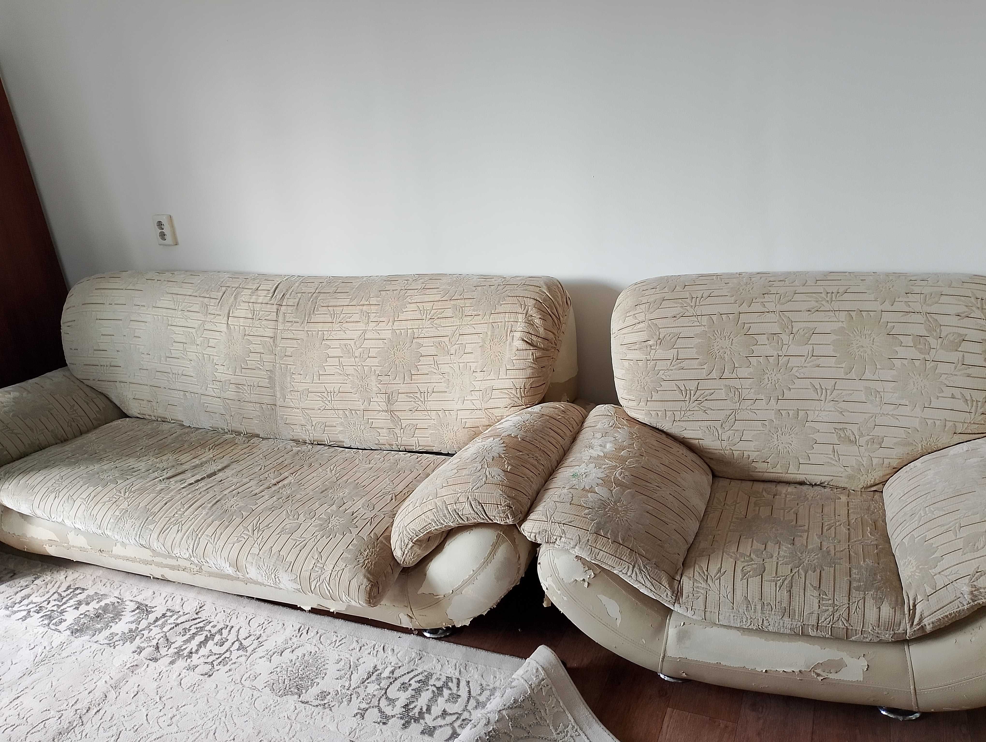 Диван 2,30 м и кресло 1,2м