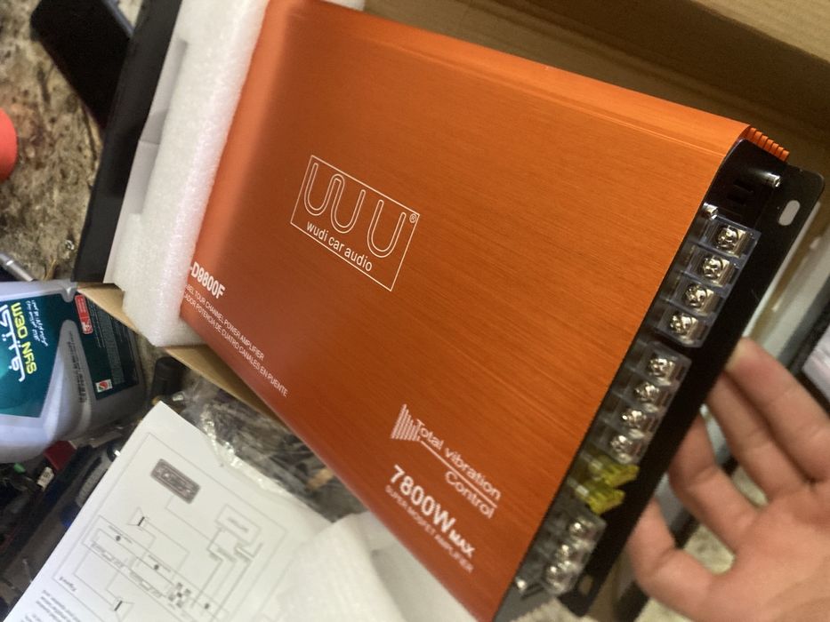 Усилитель 4канал новый 60 ватов китайский