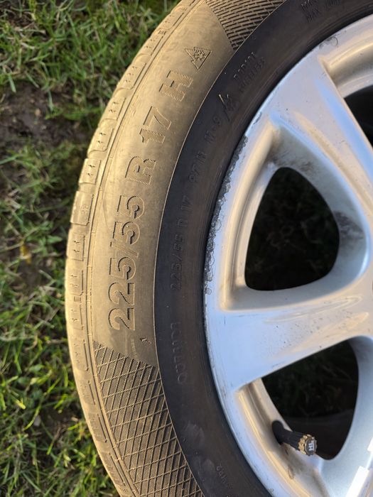 Jante bmw originale 17 cauciucuri Michelin alpin 5  215 55 17