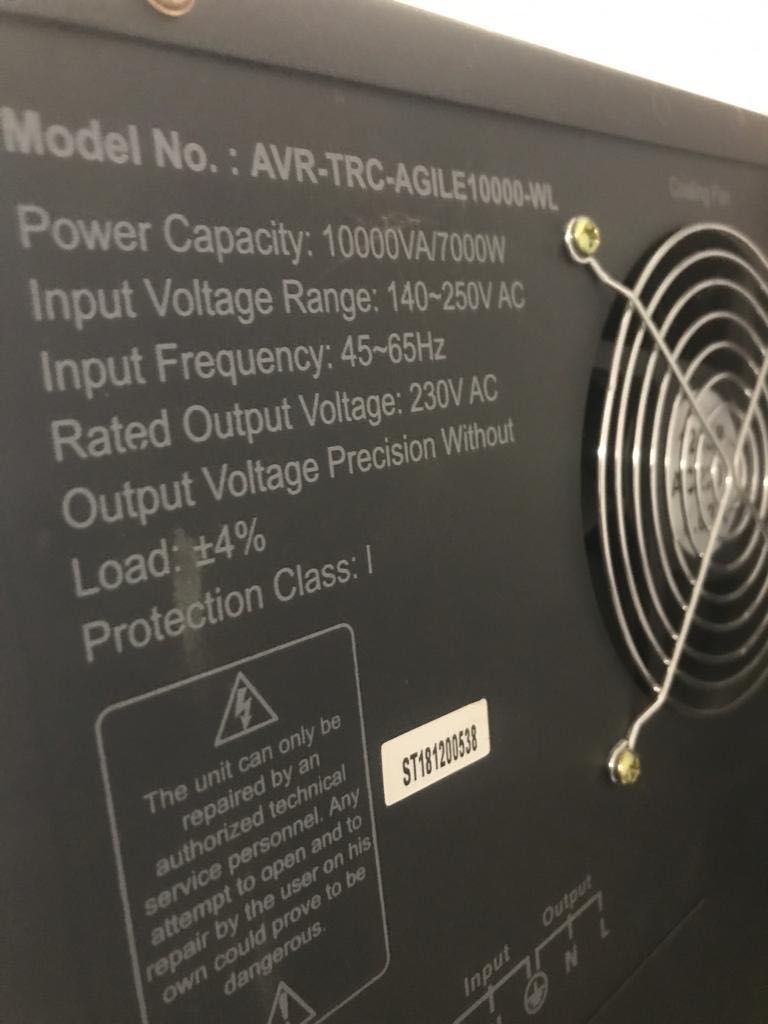 Stabilizator de tensiune triac Well Agile 10000VA / 7000W  nu livrez!