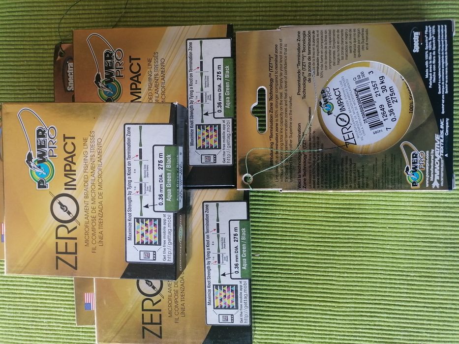 OFERTA - Fire textile Shimano Power Pro  Zero Impact -  USA