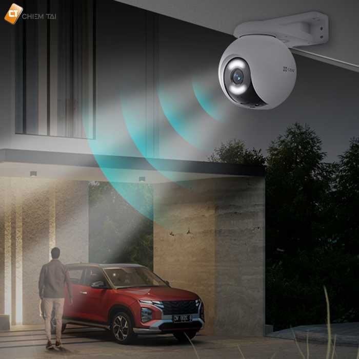 Поворотная WI-Fi камера Ezviz CS-H8X (4MP)