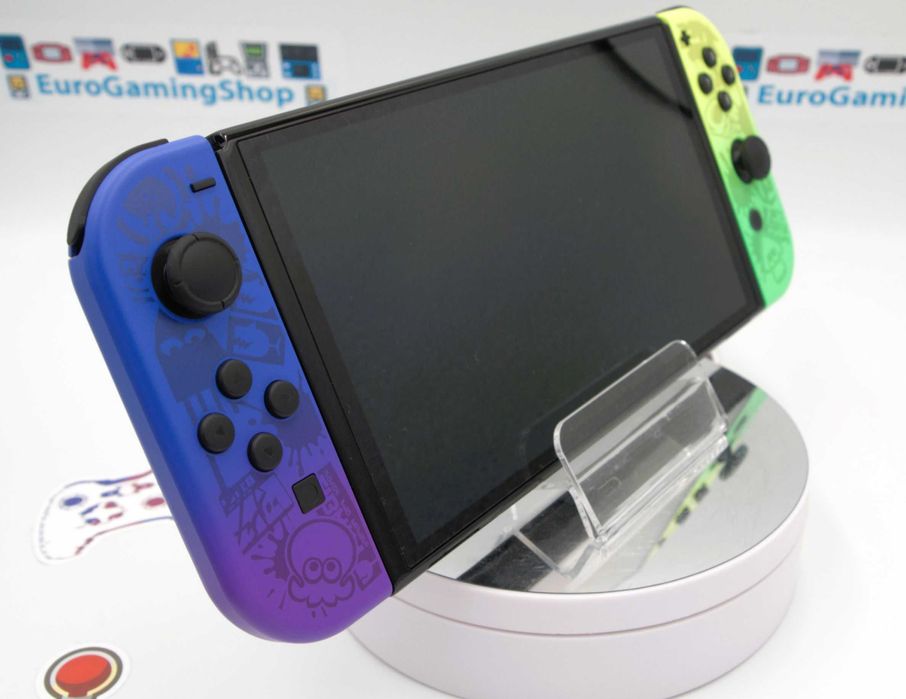 Nintendo Switch OLED Splatoon Modat Picofly/ Tinfoil/256GB/30+ Jocuri
