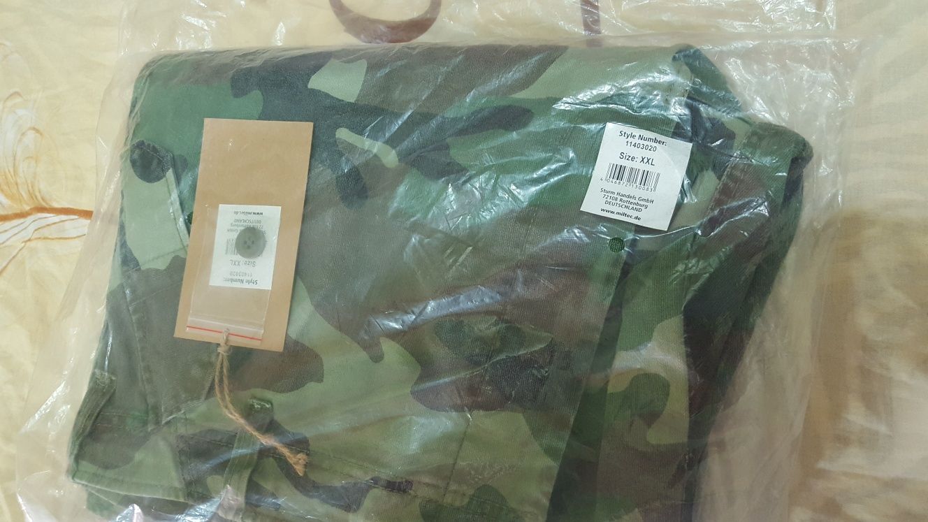 MIL-TEC Paratrooper Pantaloni Scurti Bermude Barbati XXL Camuflaj 2023