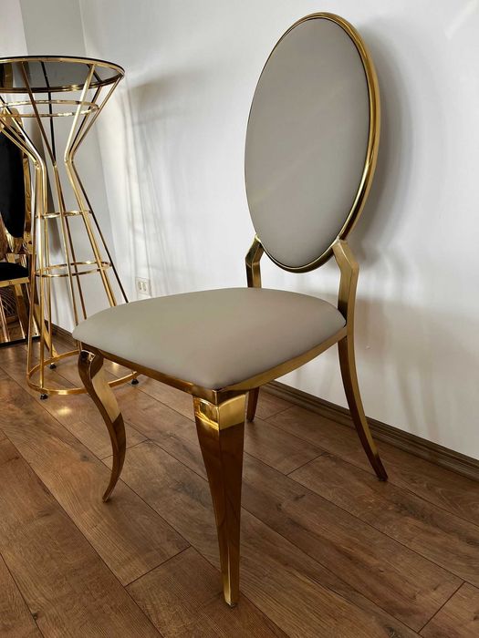 Scaune aurii de lux săli evenimente Ballroom, scaun BELLEVUE premium