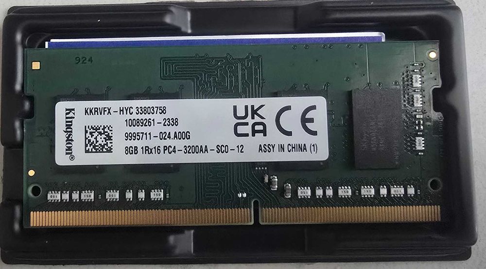 Memorie ram laptop 8GB 3200 Kingstone