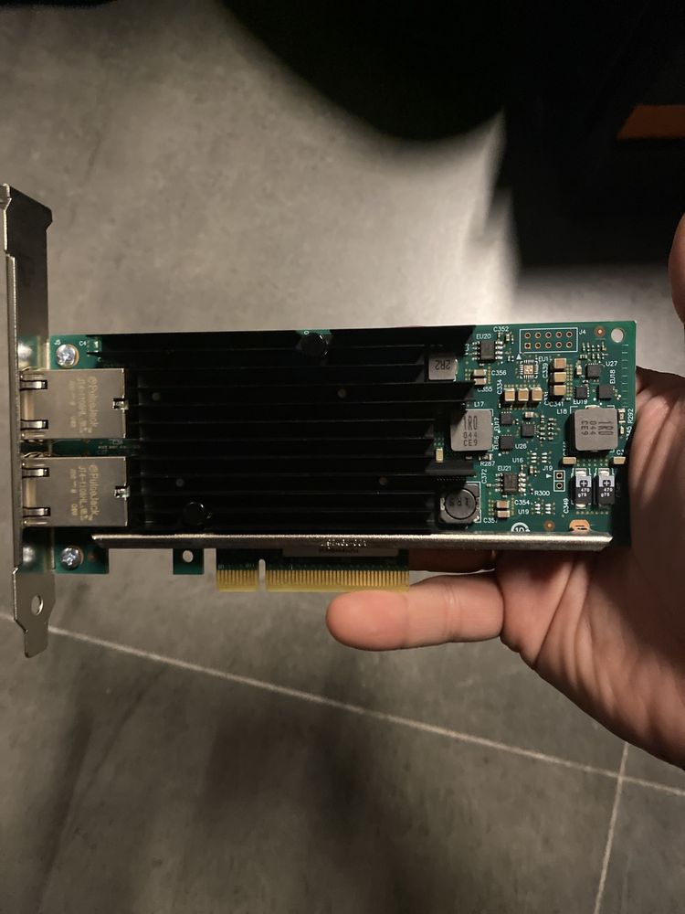 Сетевая карта intel x540-t2