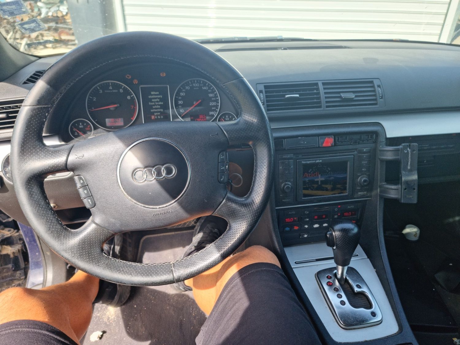 Audi a4 b6 1.8T навигация босе газ на части