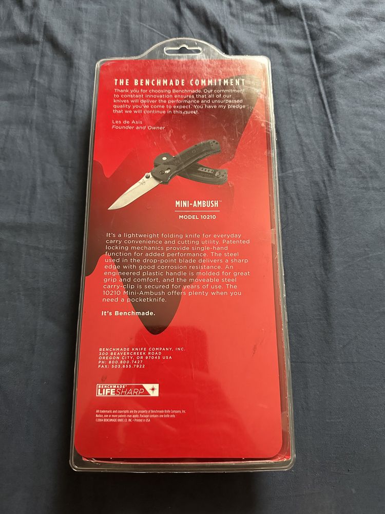 Нож Benchmade model 10210