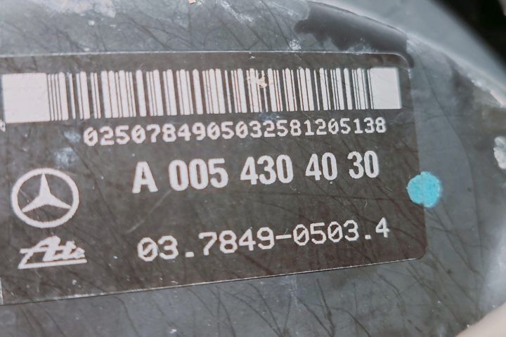 Tulumba Frana  cu pompa centrala A0054304030 Mercedes-Benz C-Class W2