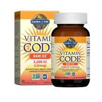 Garden of Life Vitamin Code Raw D3 5000IU