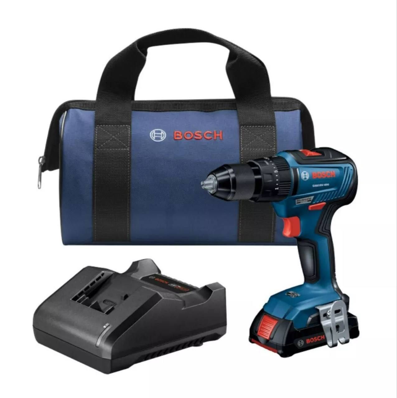 Оригинал Bosch GSB 18V-50 (490) – Ударная дрель/шуруповерт/перефаратор