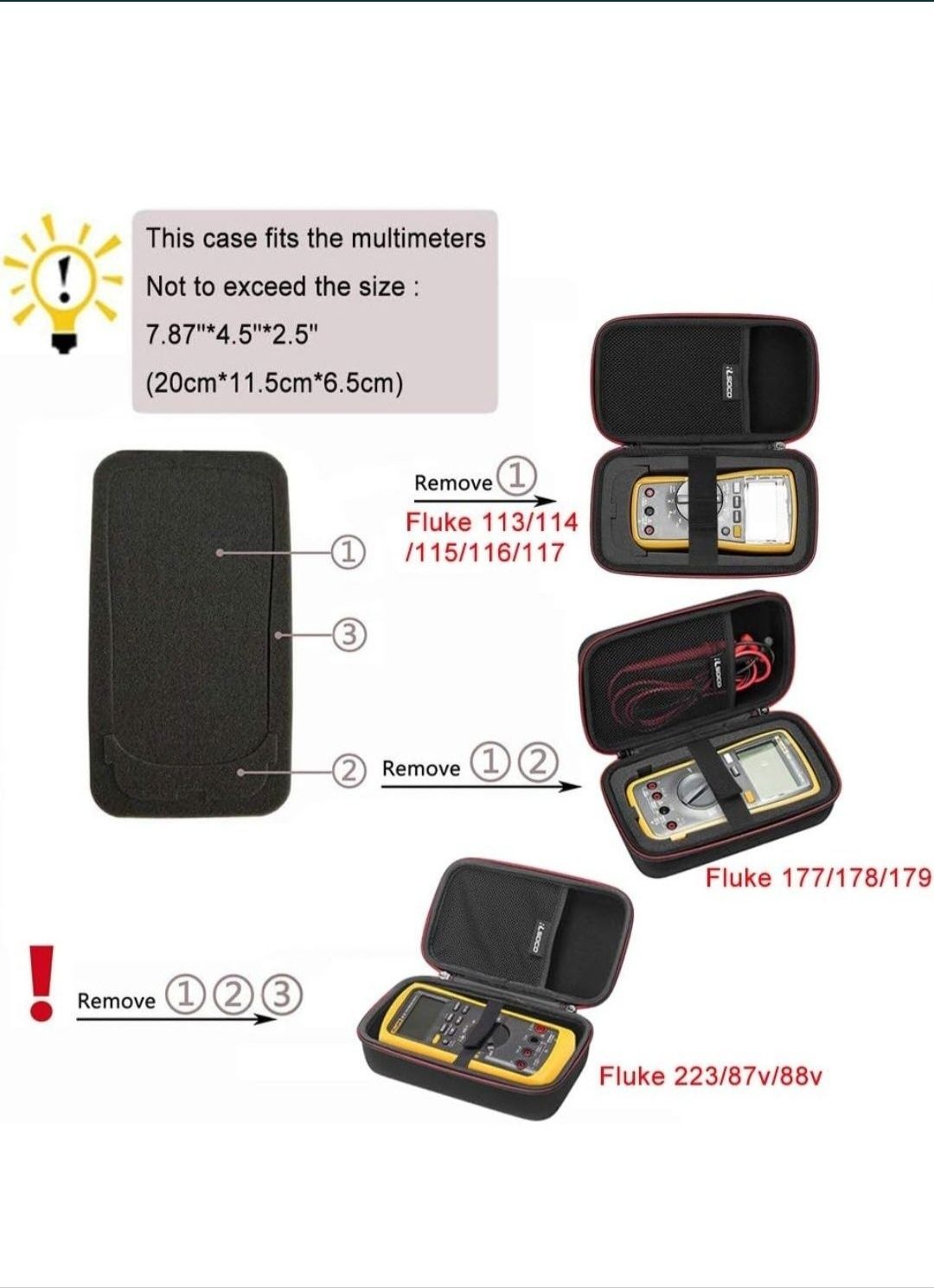 Продавам  калъф RLSOCO  за Мултицет Fluke 113,115,117,177,179