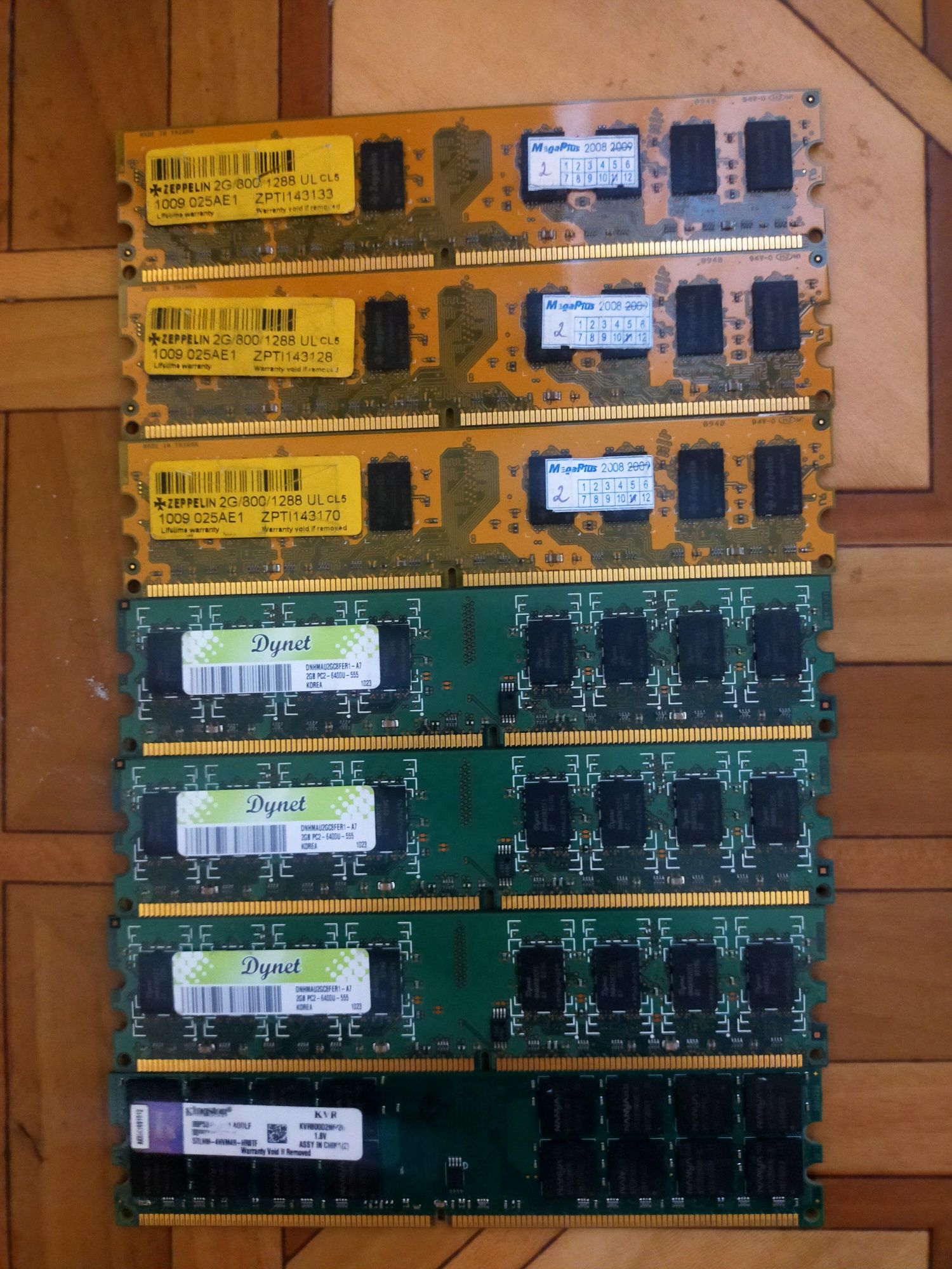 Новая оперативная память ddr2 2gb
