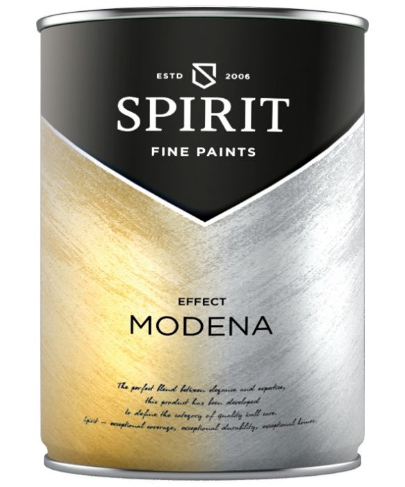 Пясъчна декоративна мазилка SPIRIT MODENA - GOLD - 1 л