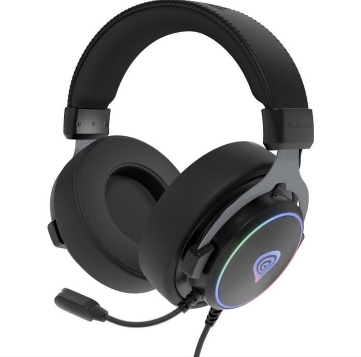 Casti Gaming Genesis NEON 764 Black SIGILATE