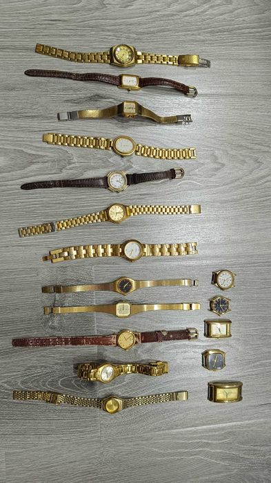 Позолота часы фирменные