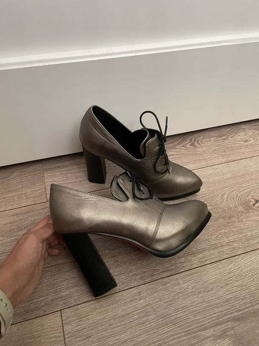 Botine argintii 38