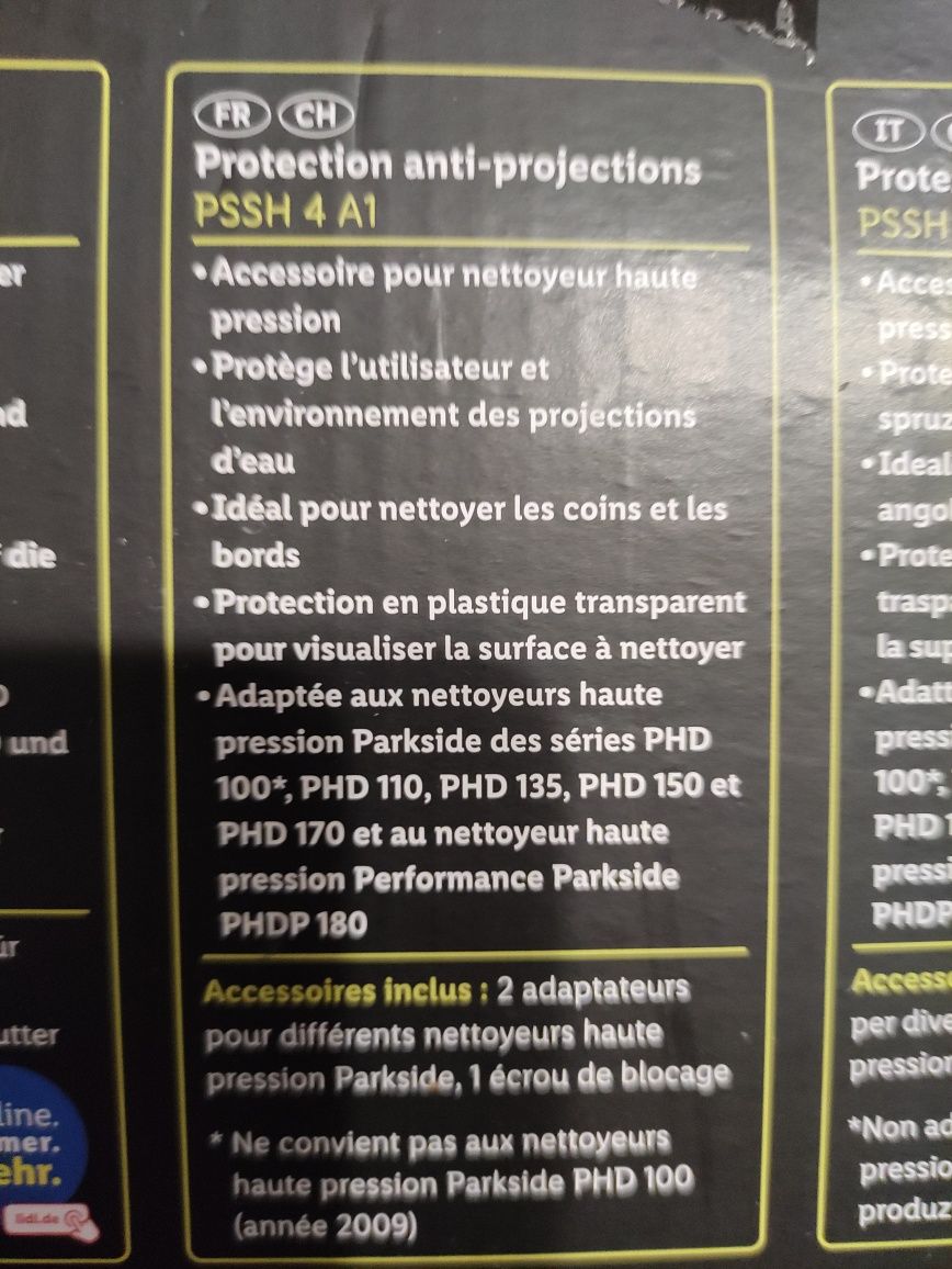 Perie pentru aparat de spalat cu presiune Parkside