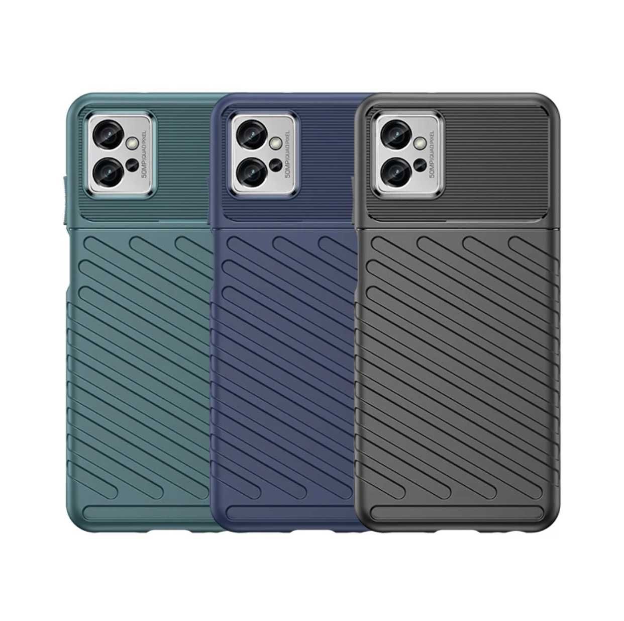 Husa Premium Antisoc din silicon mat pentru Motorola Moto G32