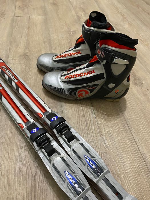 Беговые лыжи комплект. Профессиональные. Австрия