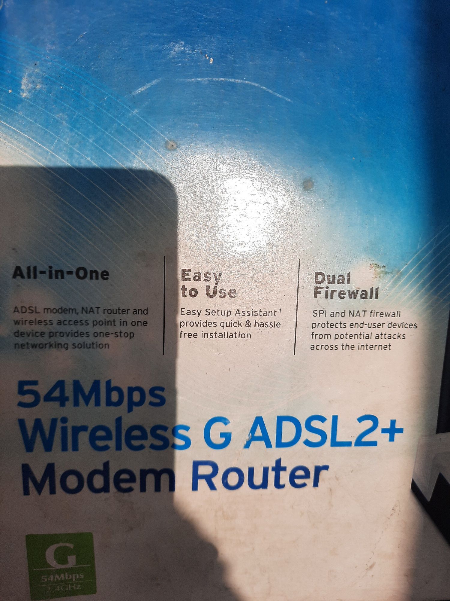 Продается ADSL модем, в отличноқм состоянии, рабочий