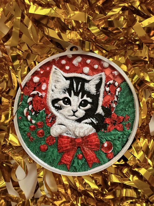 3D принтирани коледни играчки