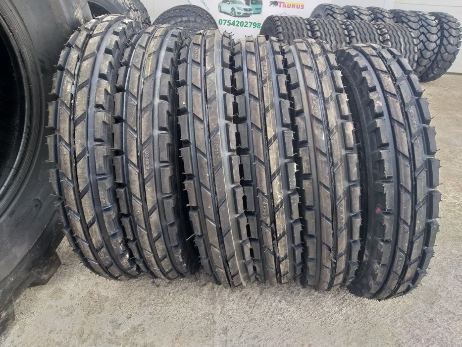 Cauciucuri noi 6.50-20 BRECKNER Germany universal 650 fata 10 pliuri