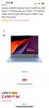 Laptop IdeaPad Slim 5 13" albastru Polar Blue