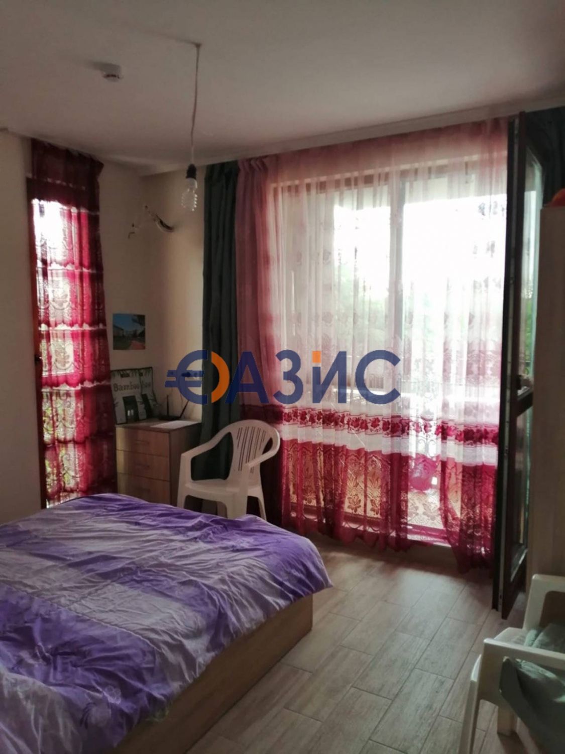# 33399826 Тристаен апартамент в комплекс Каскадас, слънчев Бряг. Общо