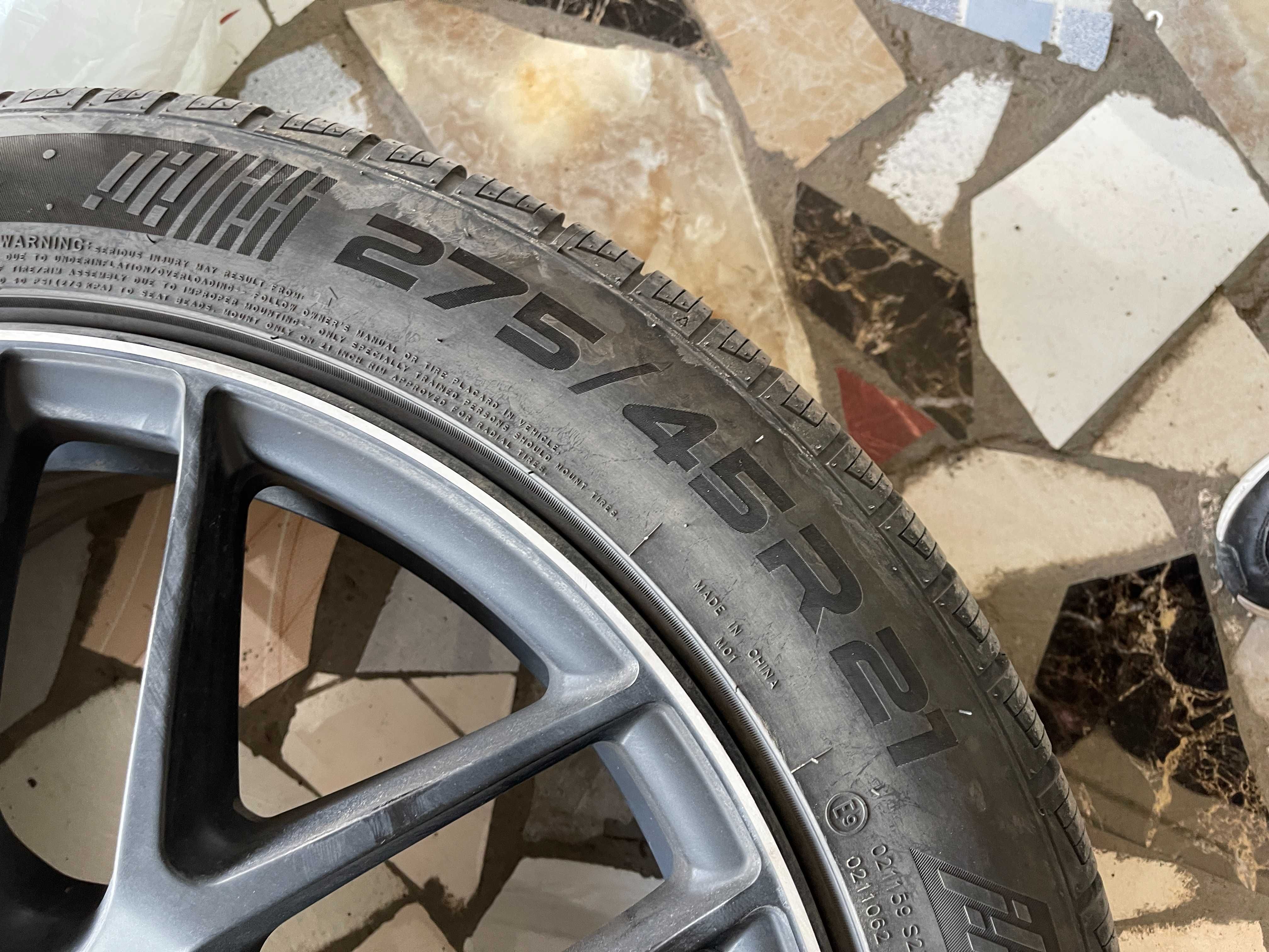 Зимние шины с дисками R21 для GLE 2019-23