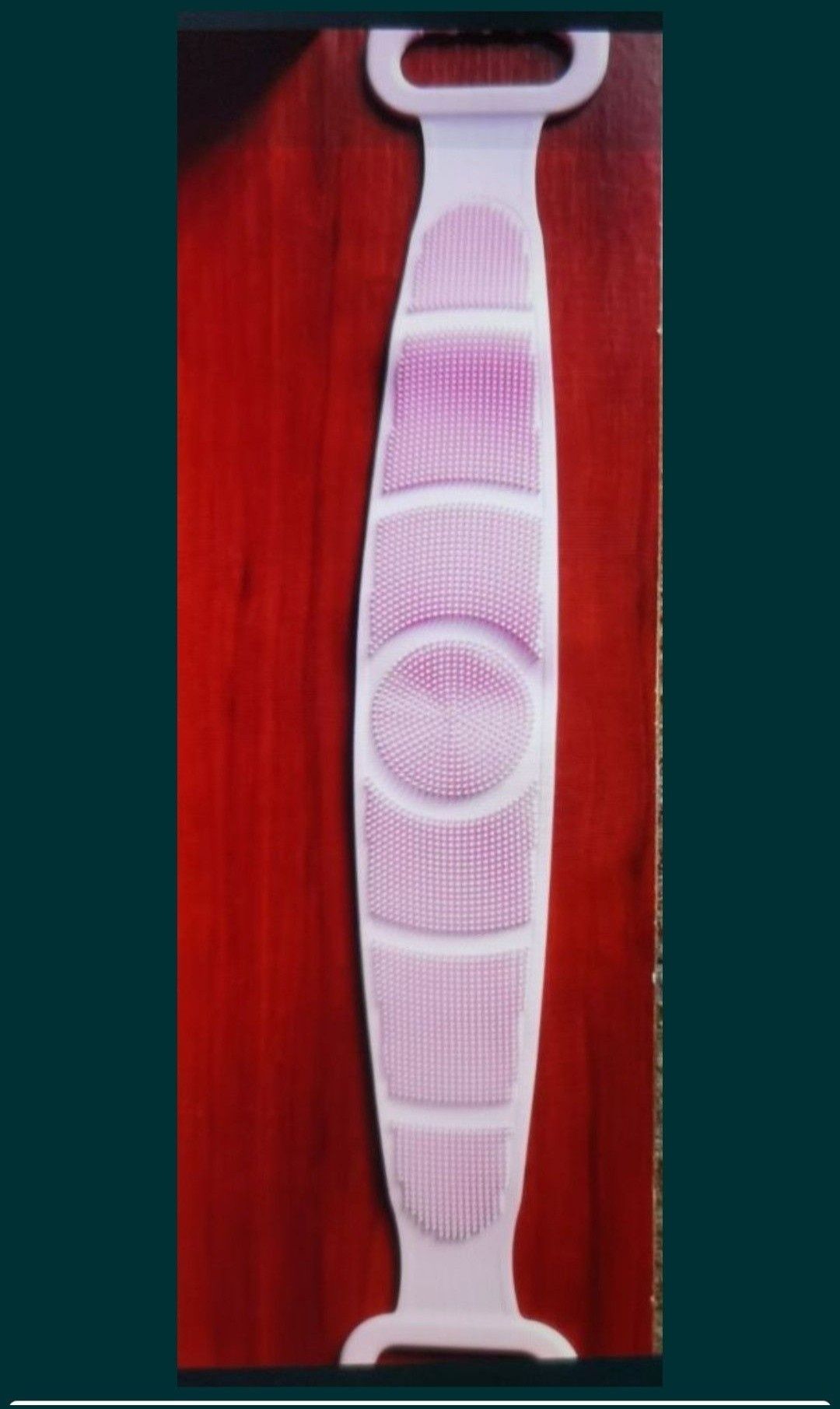 Bandă din silicon pentru curățare, exfoliere și masaj corporal