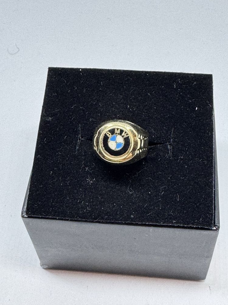 детски златен пръстен bmw 3.46гр 14к 585