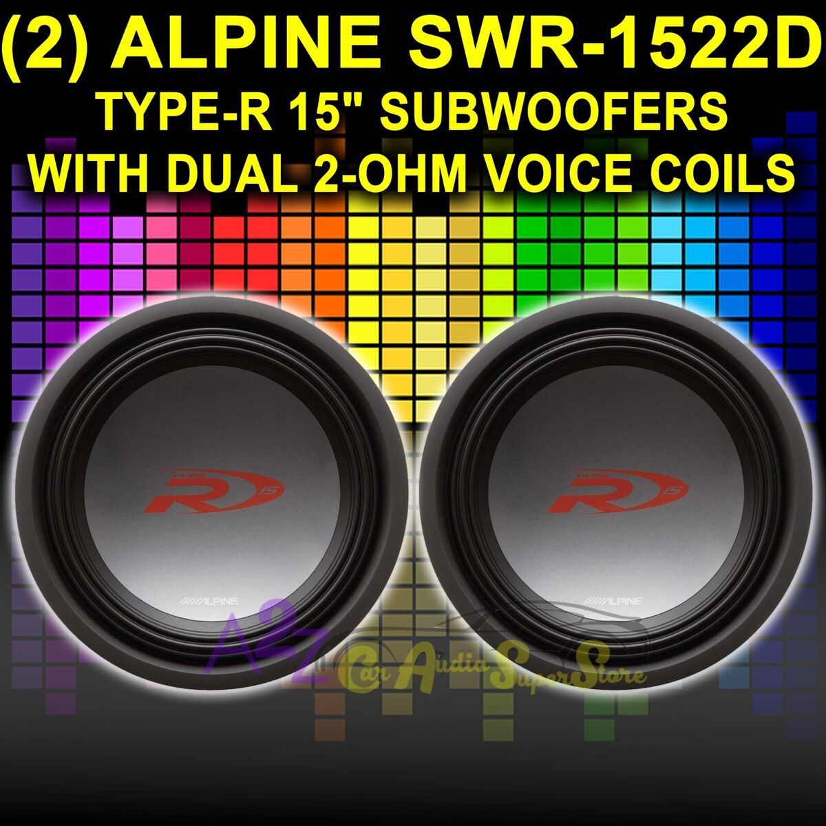 Alpine swr 1522 d Zeus 2200w sotaman