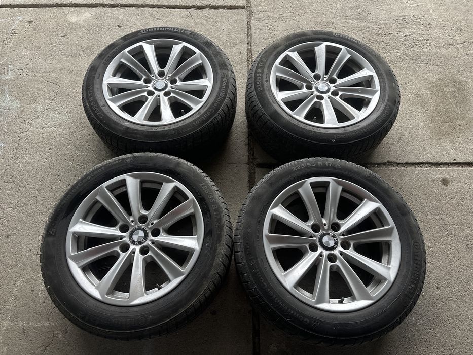 Jante Roti iarna BMW 5x120 R17 225 55 17 Continental F10 F11 F30 F31 F