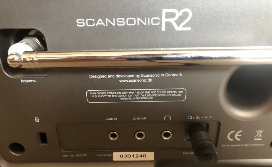 Radio scansonic r2