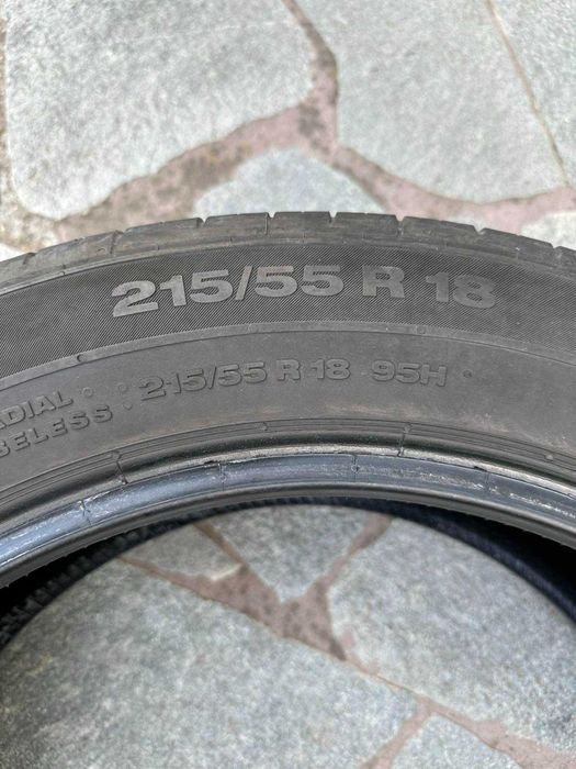 CONTINENTAL 215/55/18  дот 43/2016