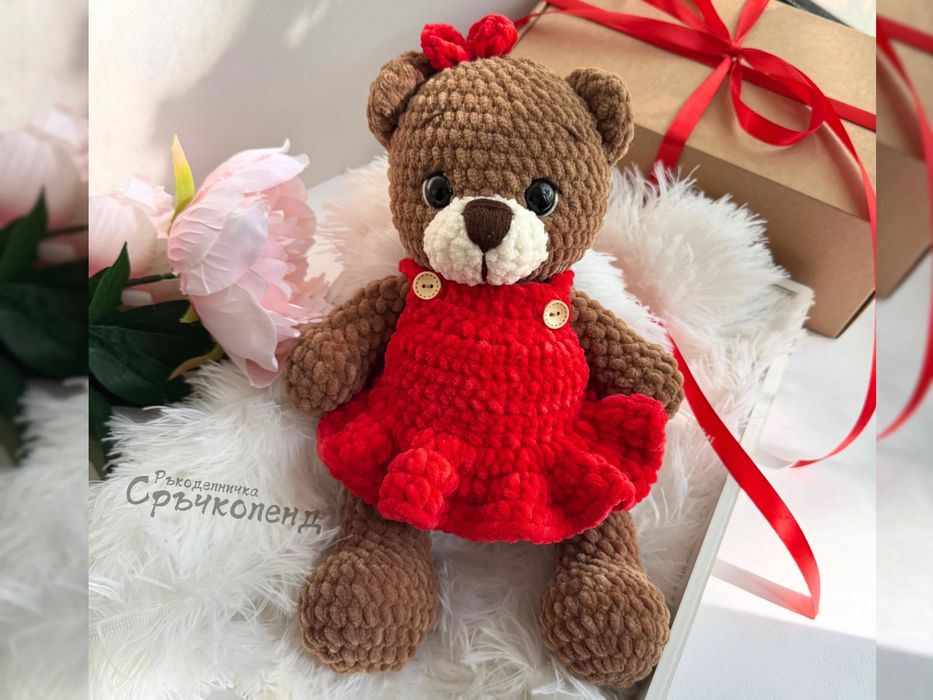 Плетени Играчки за Момиче или Момче Подарък за Дете или Бебе