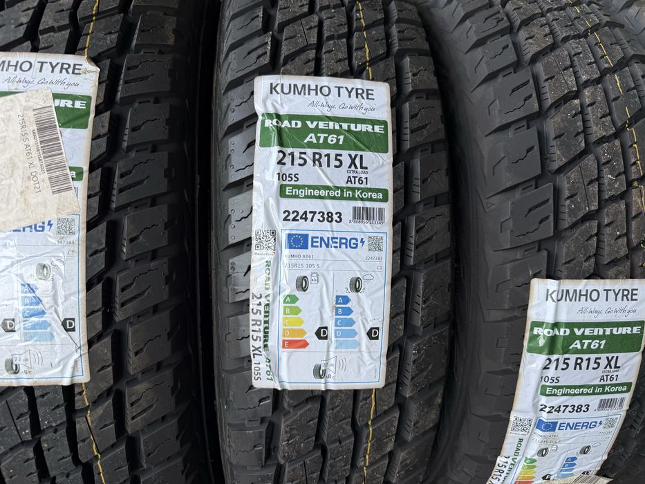 215/75 R15 KUMHO ROAD VENTURE A/T anvelope noi Off Road mixte M+S