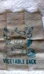Vegetable sack.              .