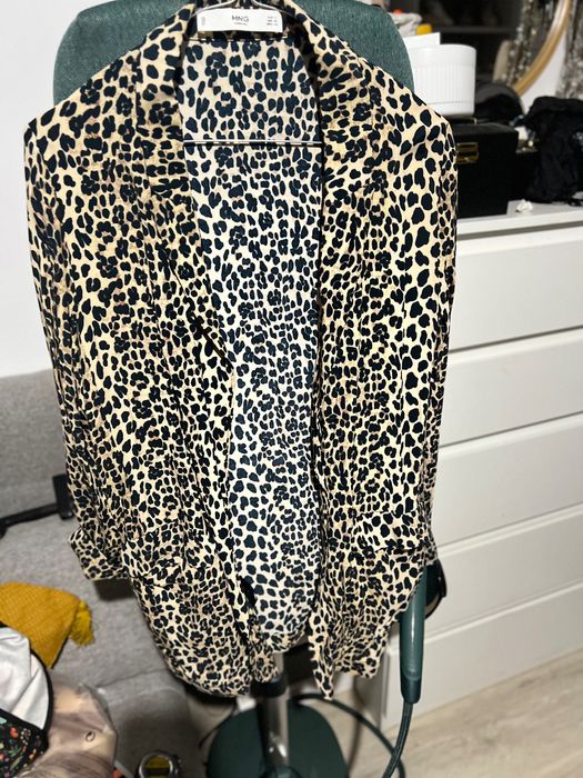 Sacou subțire S mango animal print