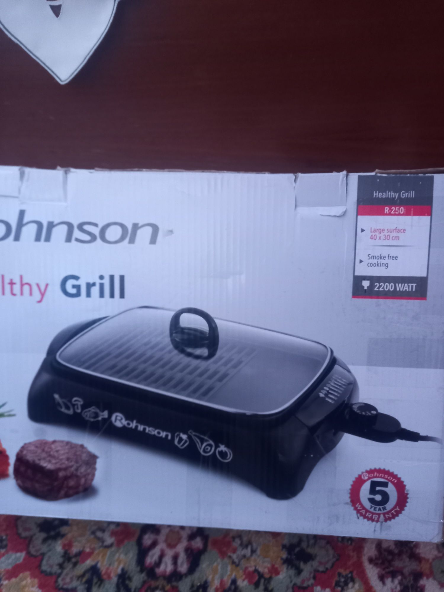 Gril Rohnson electric