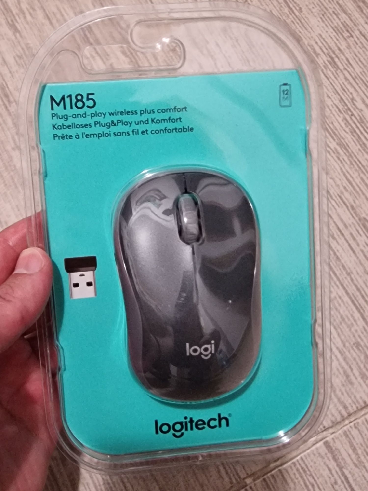 Mouse wireless LOGITECH 1000 dpi