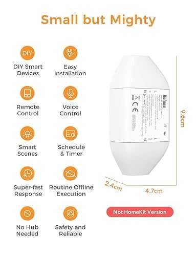 Универсален интелигентен WiFi превключвател Refoss MSS710, Alexa, WLAN