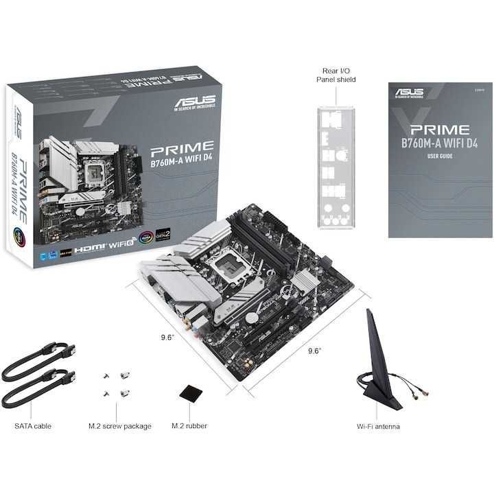 Placa de baza ASUS PRIME B760M-A WIFI D4 Socket 1700 *FACTURA*GARANTIE