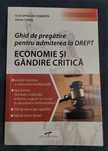 Vând cărți pregătire pentru admitere drept economie și gândire critică