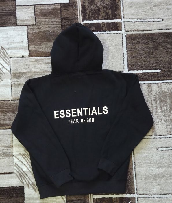 Hanorac Essentials Alb Colectie Noua