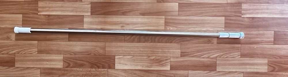 Карниз в ванную, телескопический,раздвижной 110-200 см